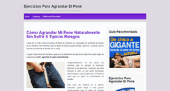 Desktop Screenshot of ejerciciosparaagrandarelpene.org