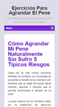 Mobile Screenshot of ejerciciosparaagrandarelpene.org